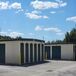 view of self storage units